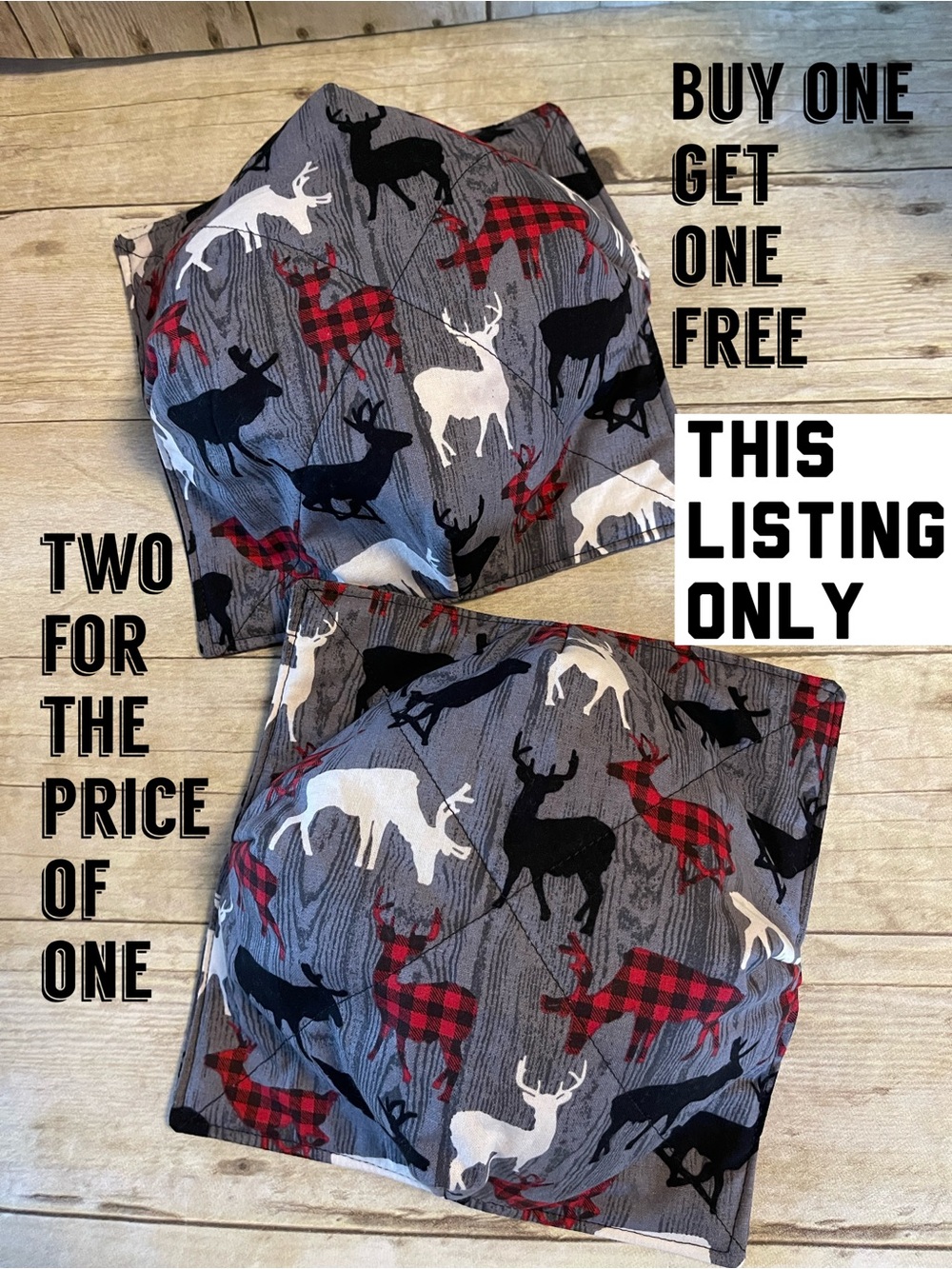 Buy 1 Get 1 Microwave Bowl Cozies Two for the Price of 1 Wildlife
